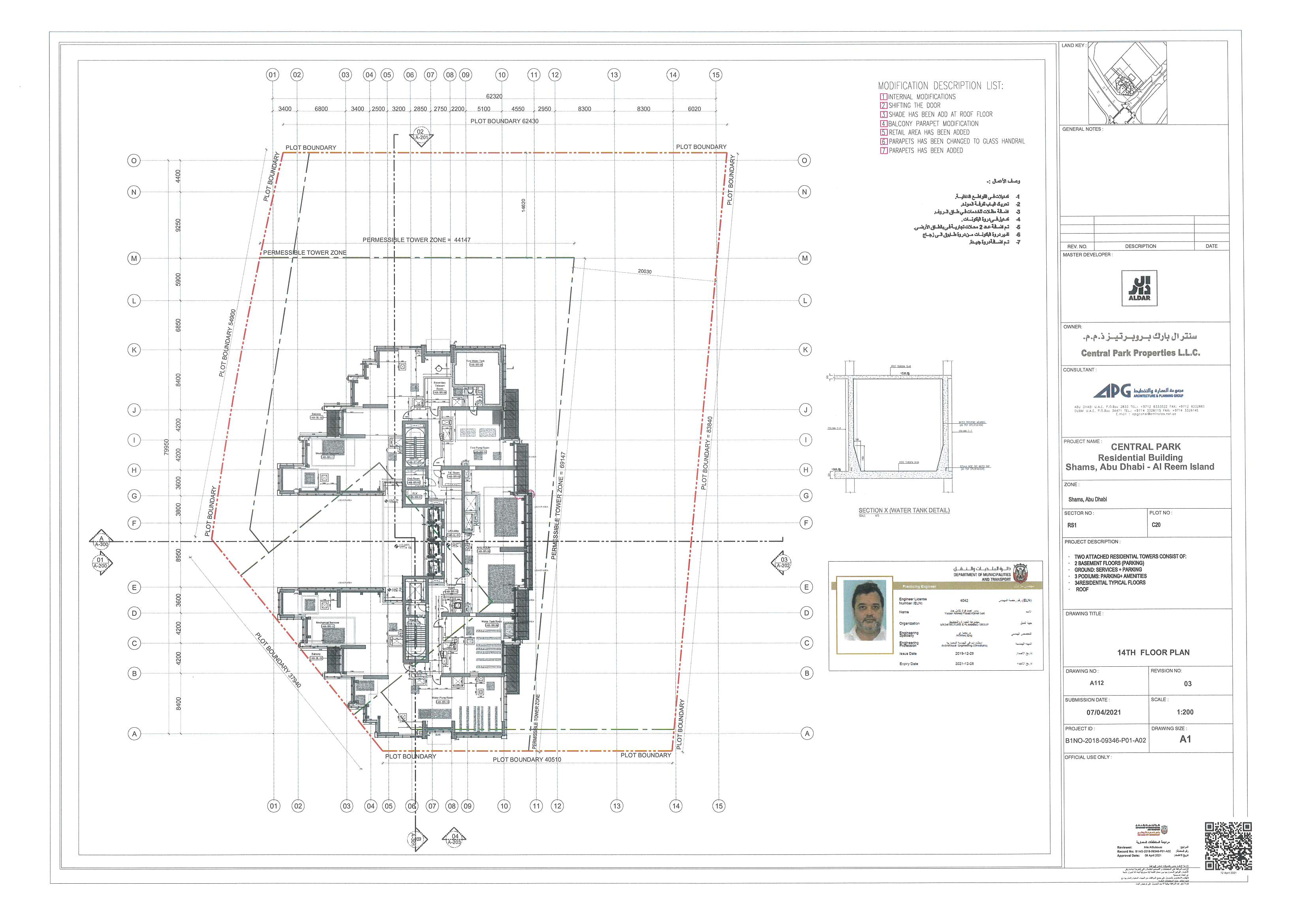 BLUE LAKE PROPERTIES - CENTRAL PARK